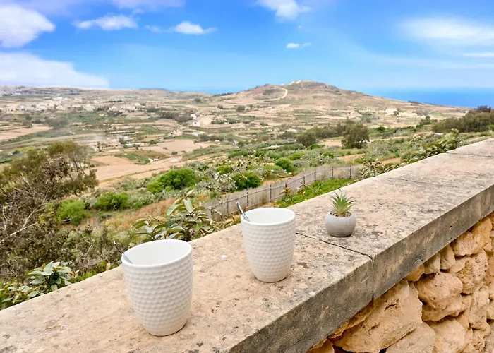 Sea & Valley Views Zebbug Gozo - Happy Apartament