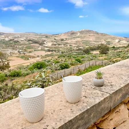 Sea & Valley Views Zebbug Gozo - Happy Apartment